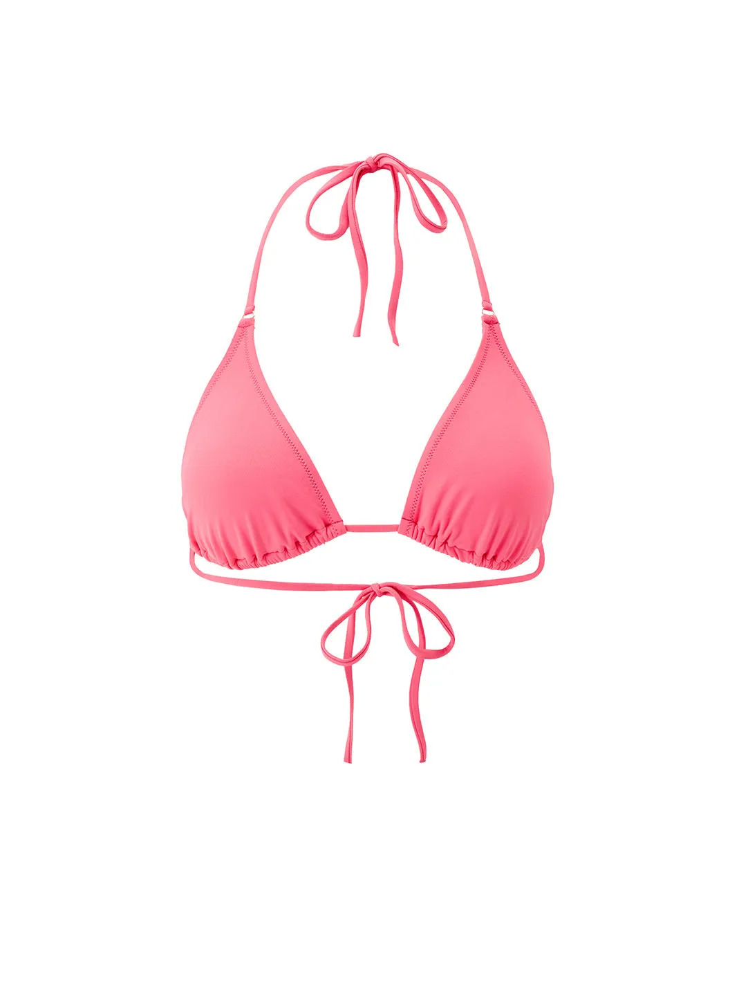 Malibu Coral Bikini Top sold by Melissa Odabash