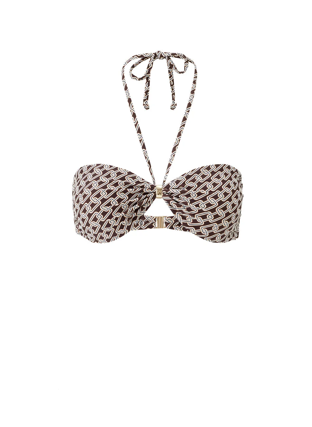 Liguria Chain Bikini Top sold by Melissa Odabash