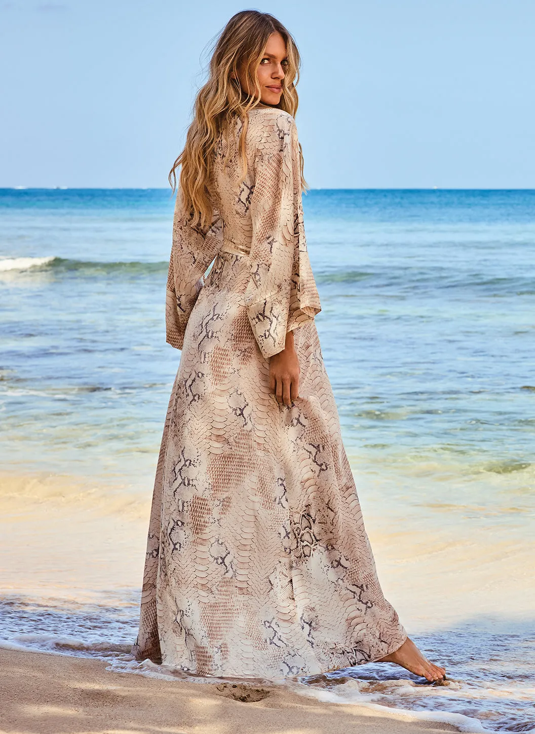 Wisdom Lizard Dress sold by Melissa Odabash product image thumbnail 3