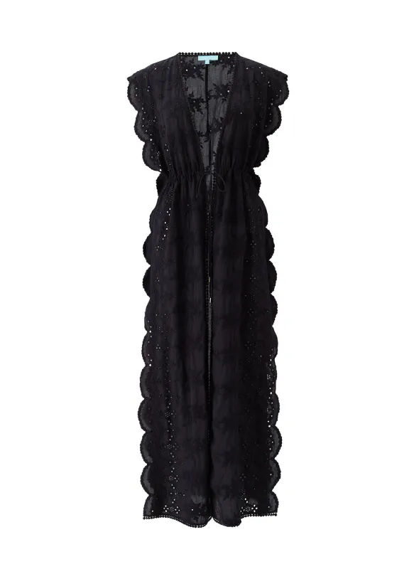 Talitha Black Kaftan sold by Melissa Odabash