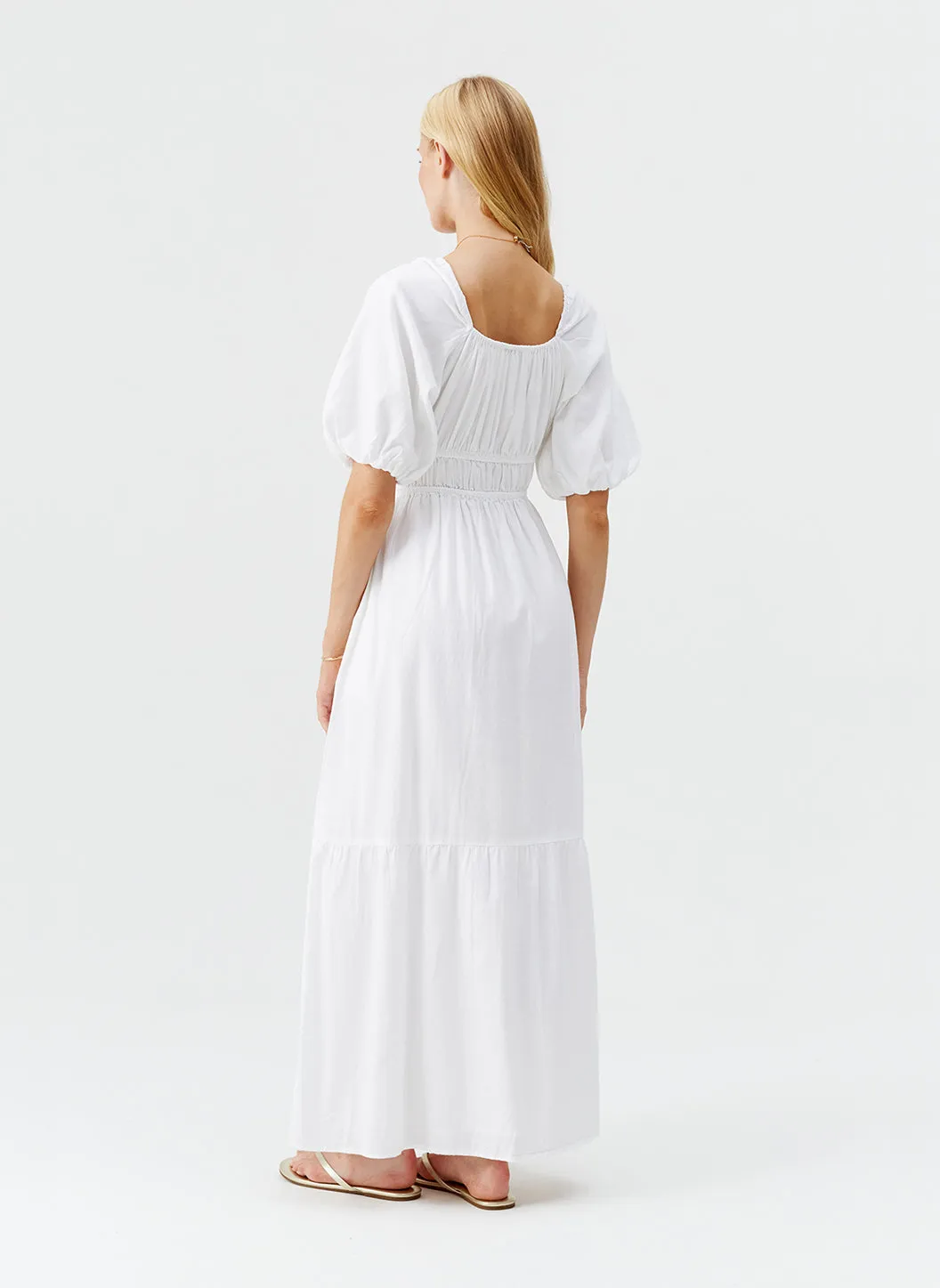 Eden White Dress sold by Melissa Odabash product image thumbnail 4
