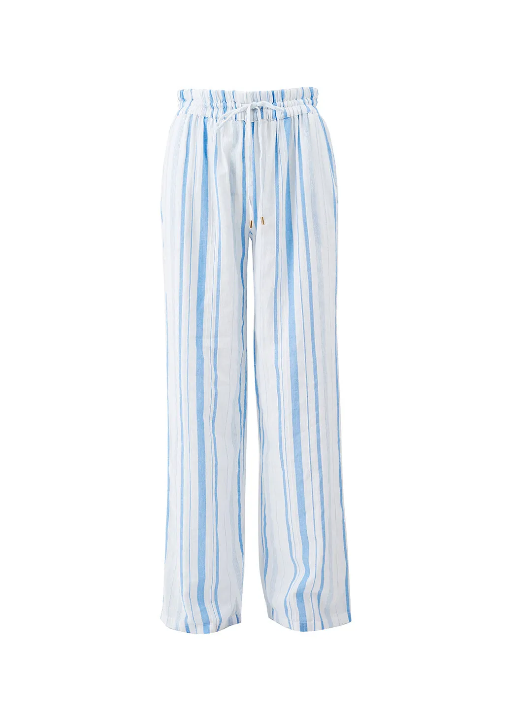 Krissy Oasis Stripe Trousers sold by Melissa Odabash