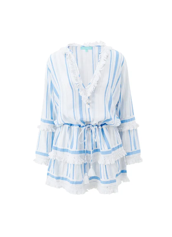 Claudia Oasis Stripe Dress made by Melissa Odabash