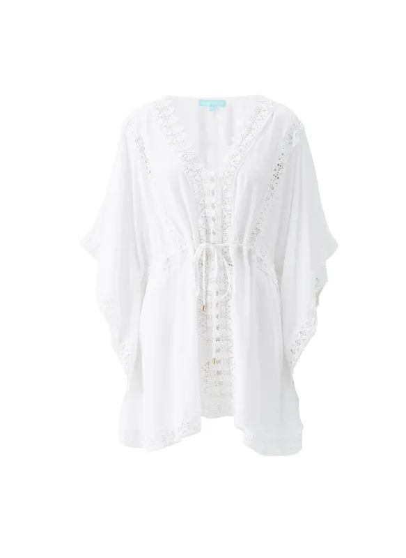 Evin White Kaftan sold by Melissa Odabash