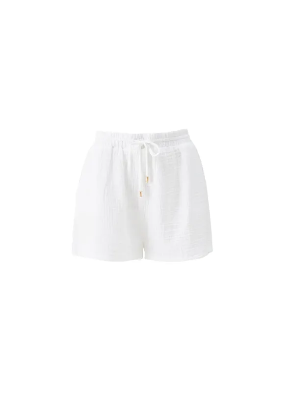 Abbie White Shorts sold by Melissa Odabash