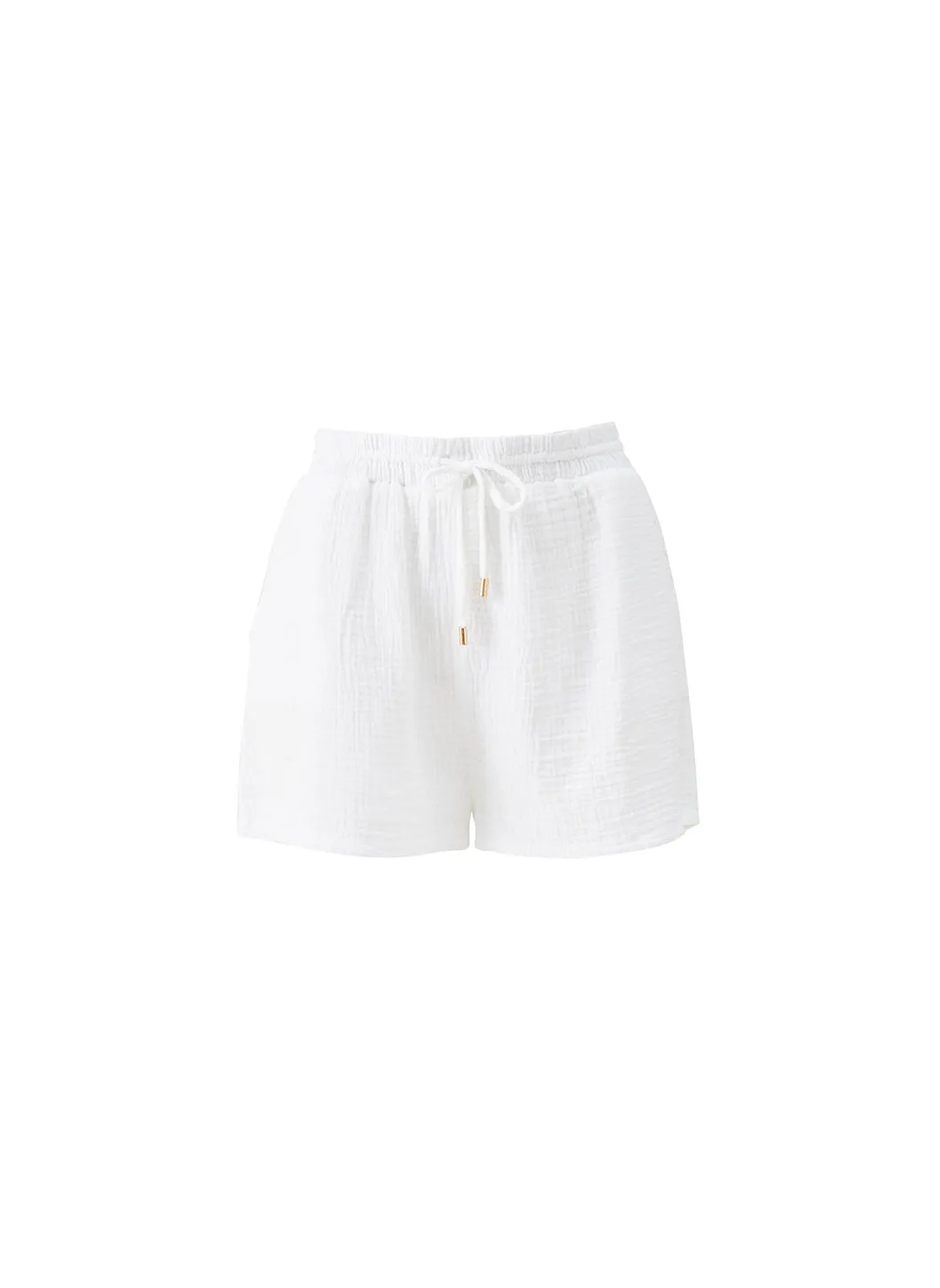 Abbie White Shorts sold by Melissa Odabash