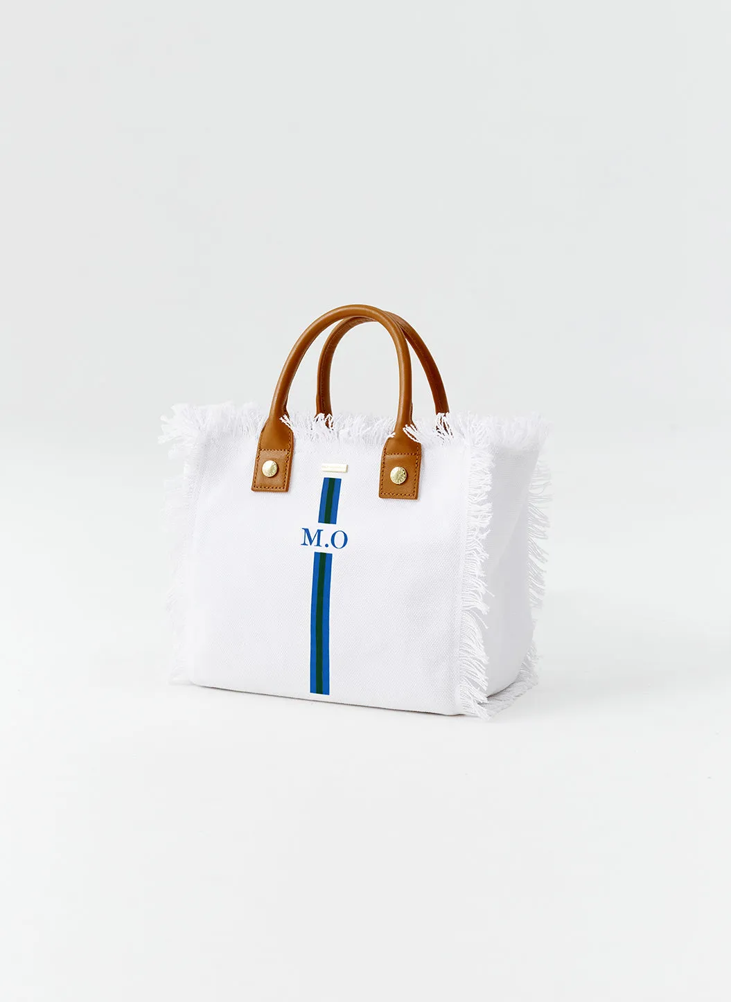 Porto Cervo White Cobalt/Green sold by Melissa Odabash