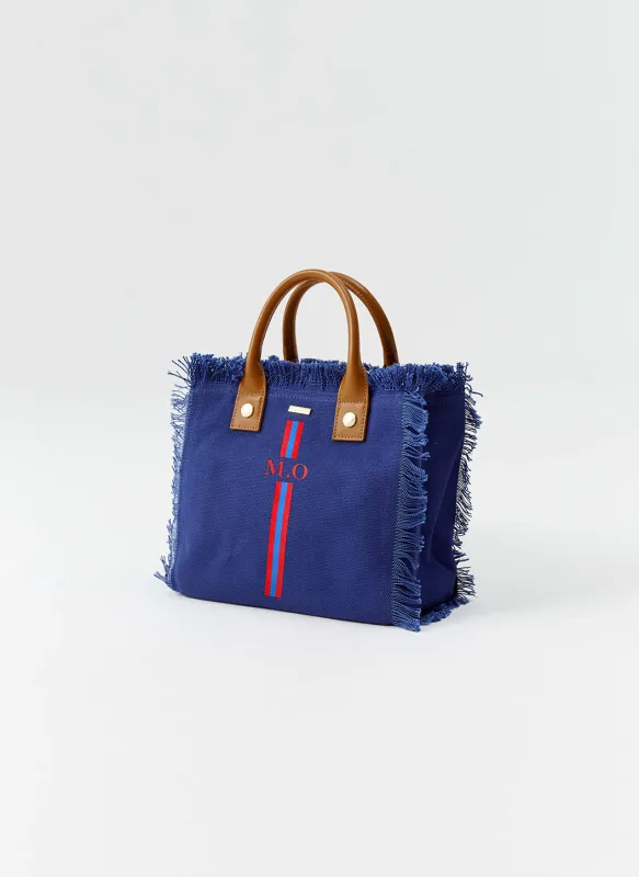 Porto Cervo Navy Red/Cobalt sold by Melissa Odabash