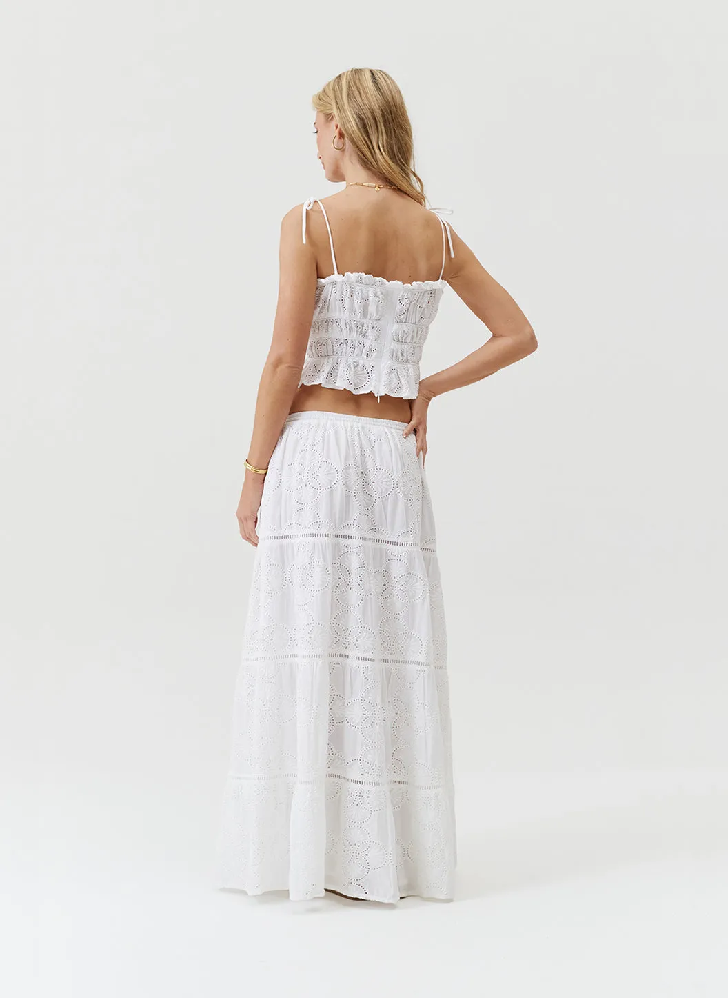 Freya White Top sold by Melissa Odabash product image thumbnail 5