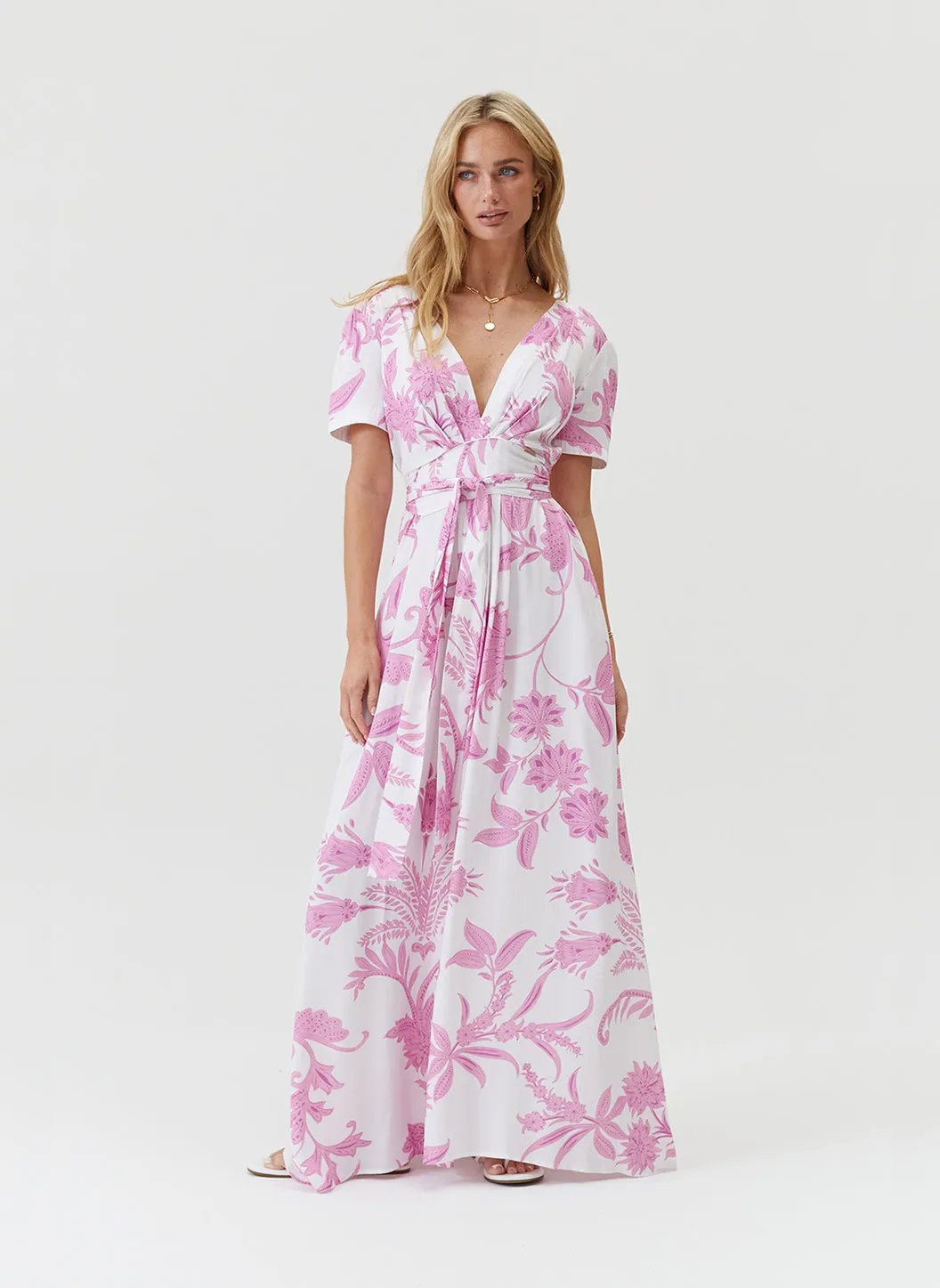Lou Gardenia Dress sold by Melissa Odabash product image thumbnail 4