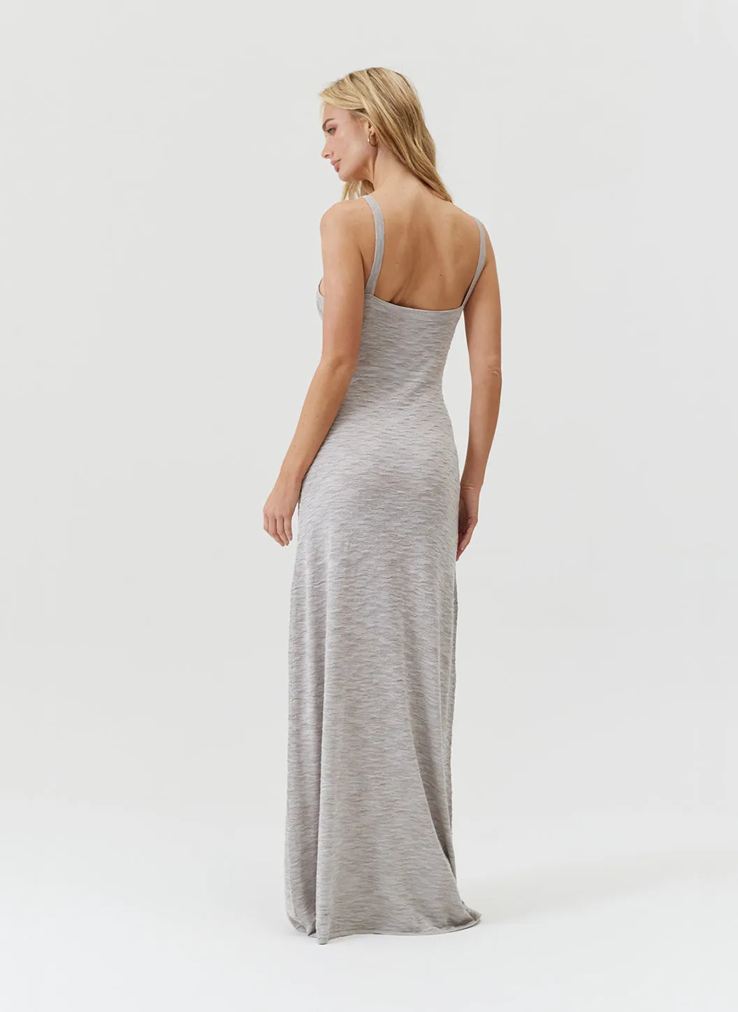 Colada Silver Melange Dress sold by Melissa Odabash product image thumbnail 5