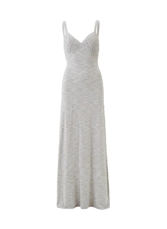 Colada Silver Melange Dress made by Melissa Odabash