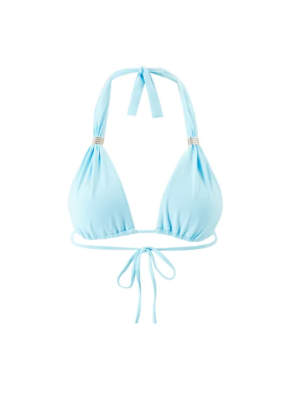 Archive Grenada Sky Bikini Top sold by Melissa Odabash