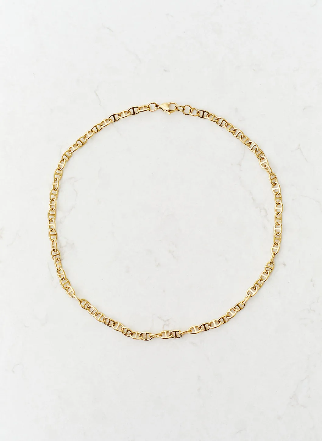 Gold Mariner Chain Necklace sold by Melissa Odabash product image thumbnail 2