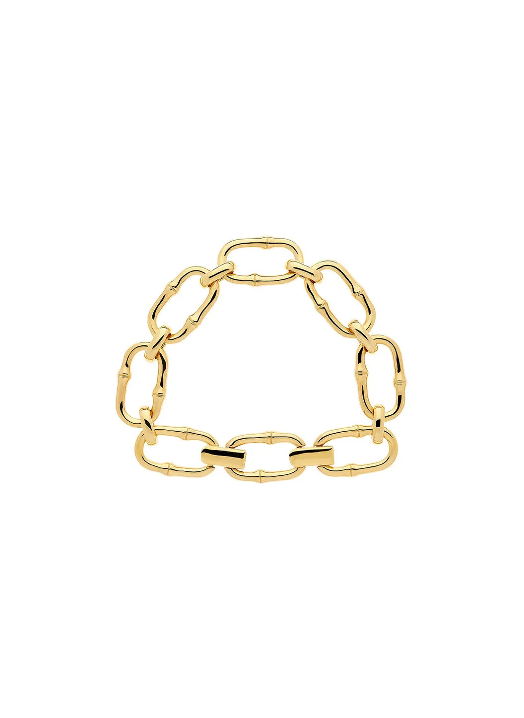 Gold Statement Chain Bracelet sold by Melissa Odabash