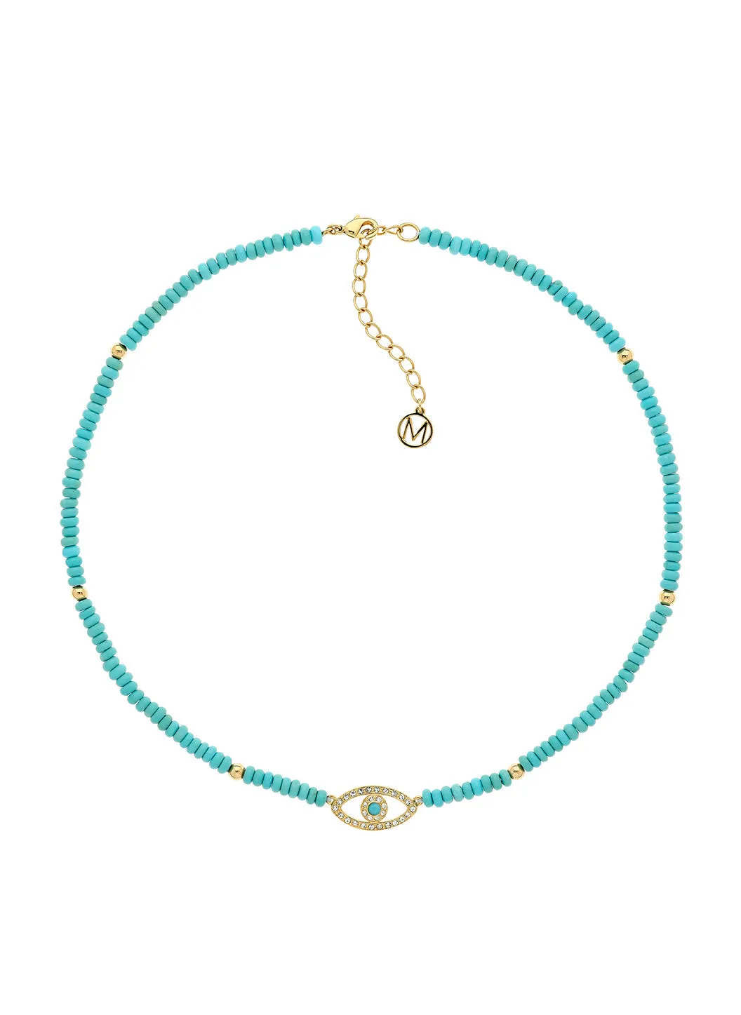 Turquoise Eye Necklace sold by Melissa Odabash