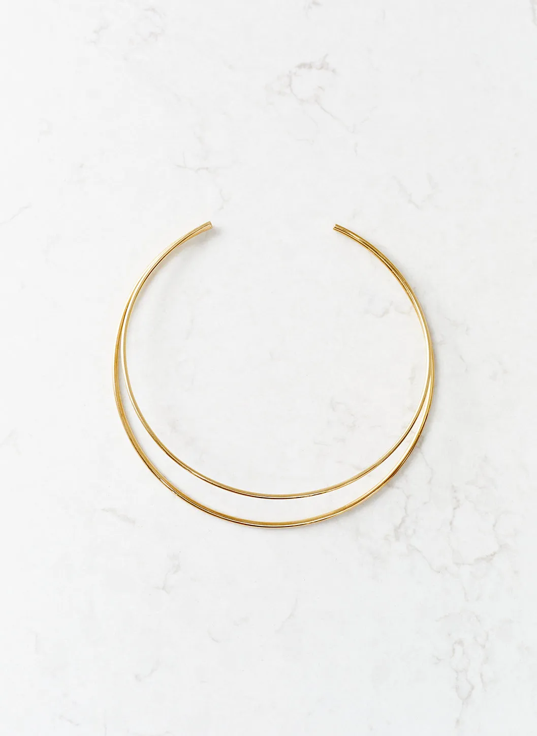 Gold Collar Necklace sold by Melissa Odabash product image thumbnail 2