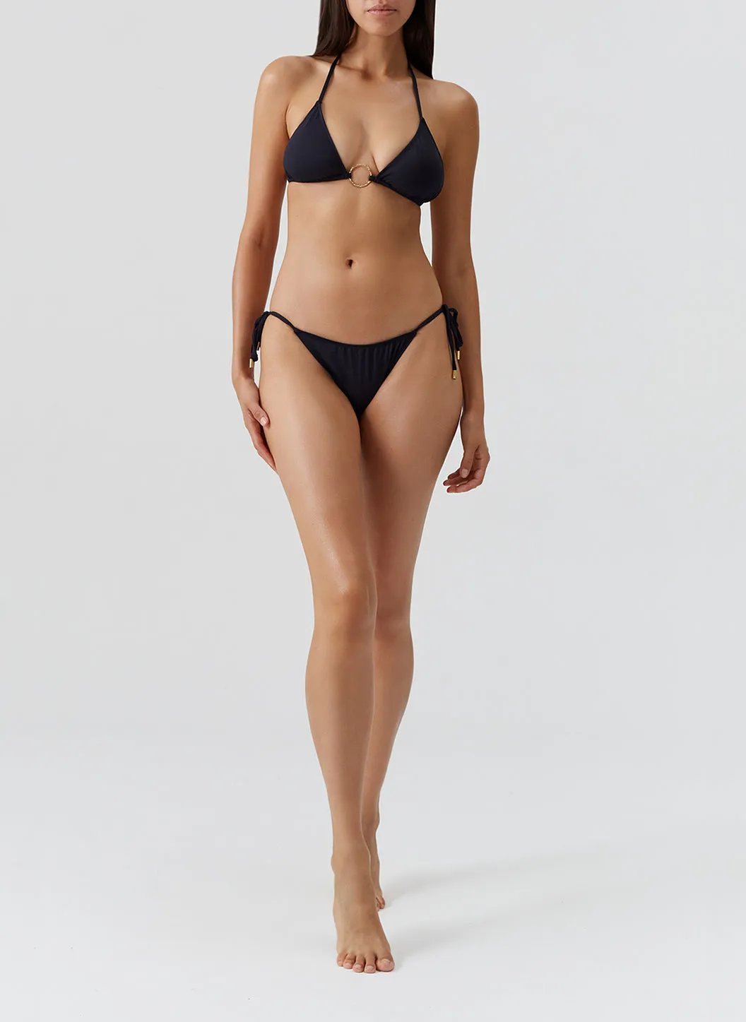 Miami Black Bikini Bottom sold by Melissa Odabash product image thumbnail 3
