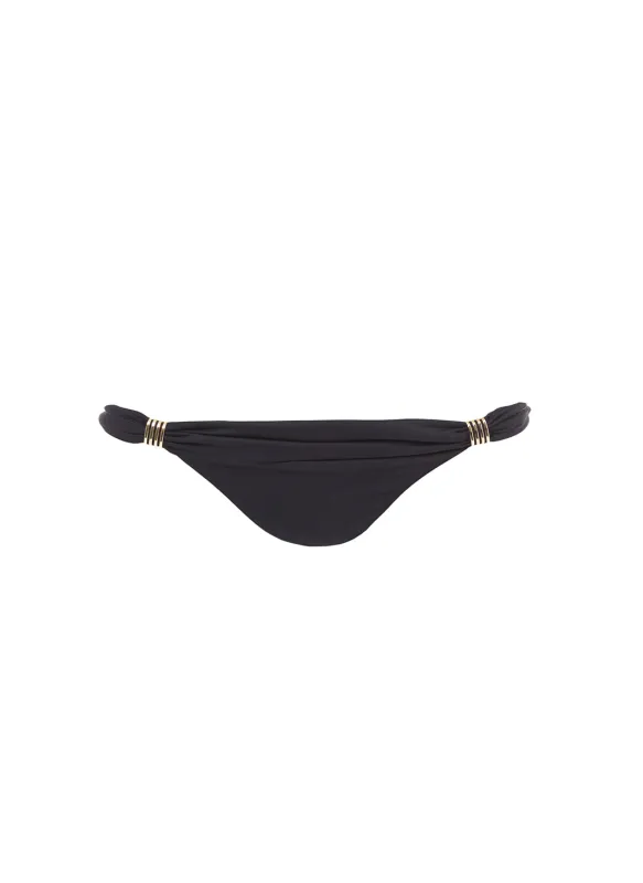 Grenada Black Bikini Bottom sold by Melissa Odabash