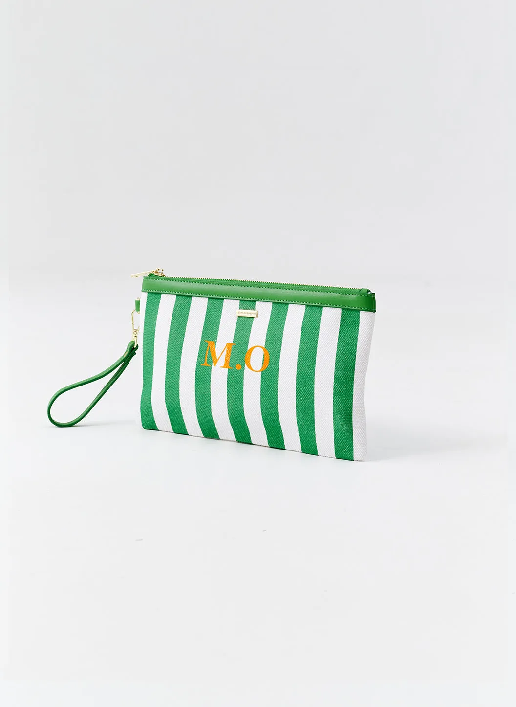 Personalised Capri Green Nautical Bag sold by Melissa Odabash