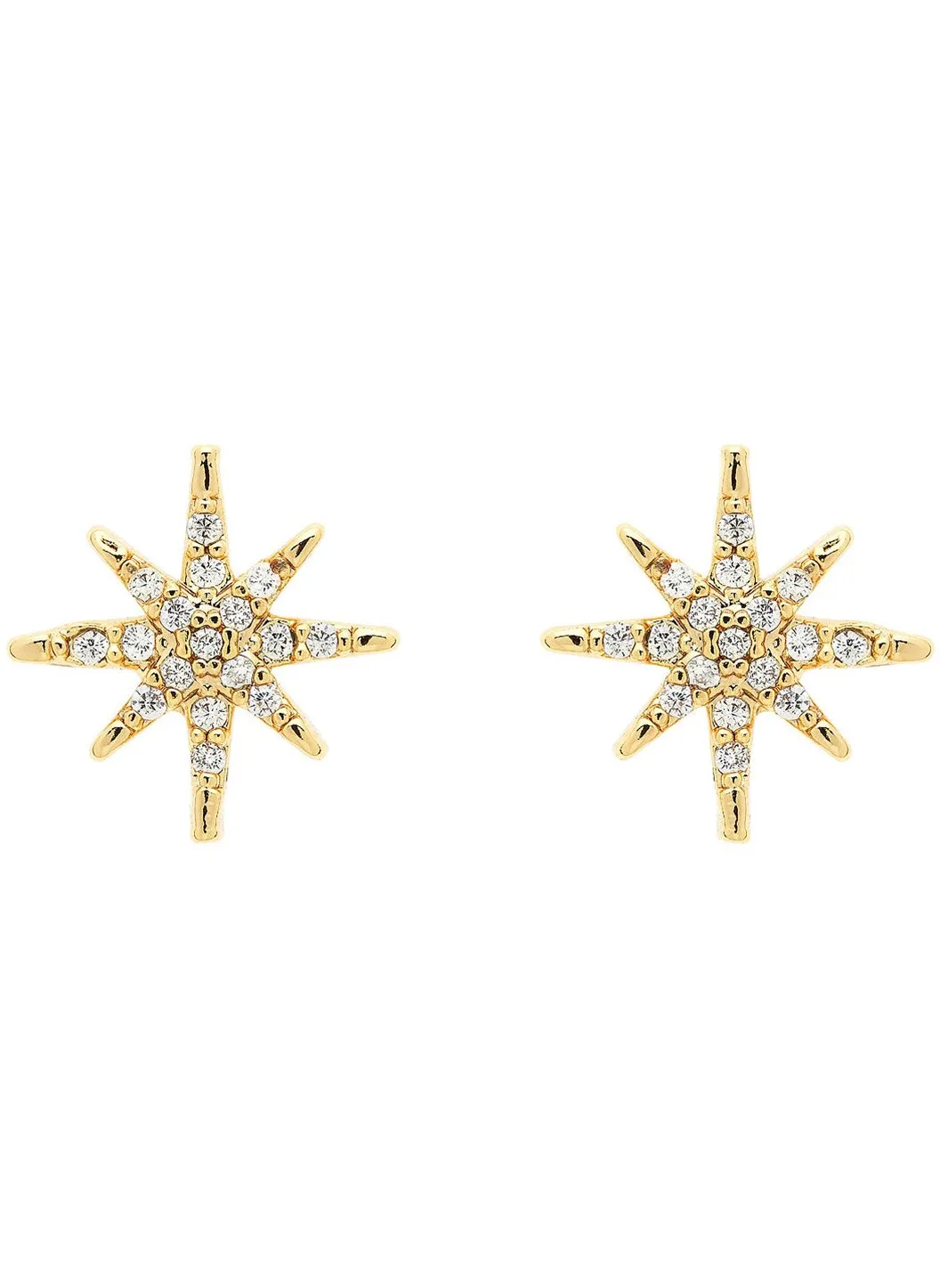 Crystal Star Stud Earrings sold by Melissa Odabash
