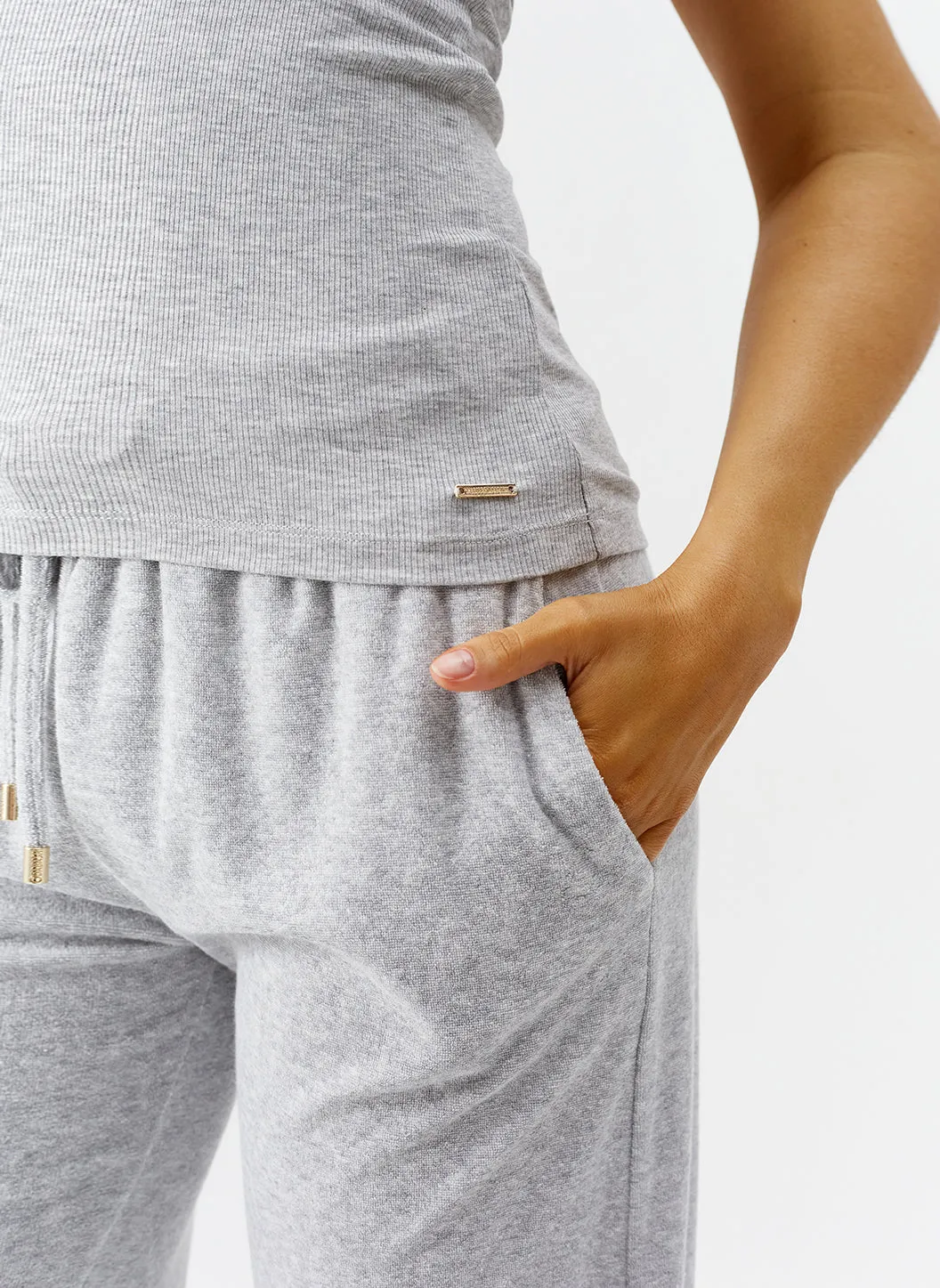 Exclusive Cora Grey Vest sold by Melissa Odabash product image thumbnail 4