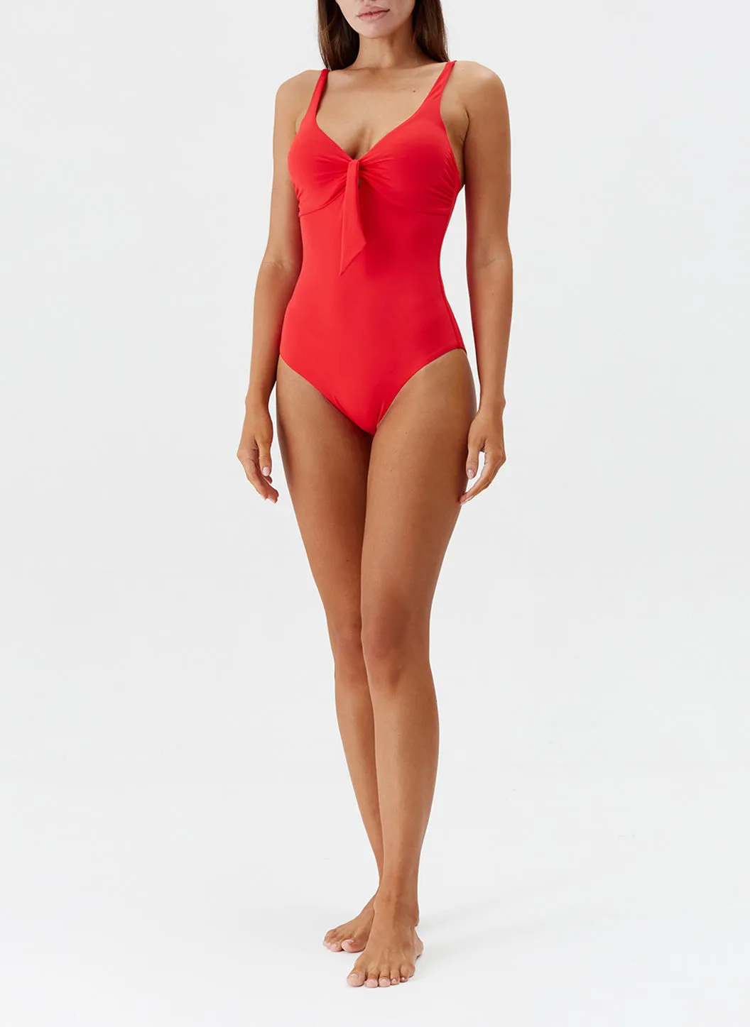 Lisbon Red Swimsuit sold by Melissa Odabash product image thumbnail 3