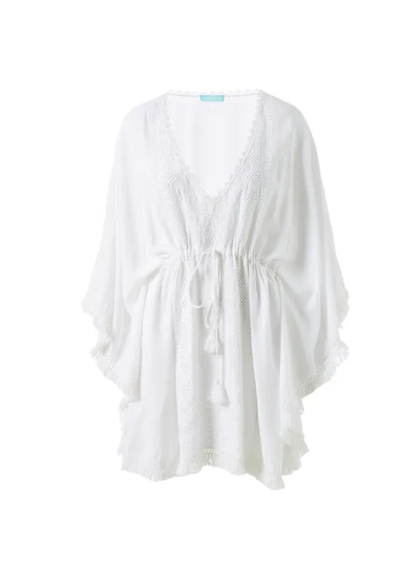 Isabelle White Kaftan sold by Melissa Odabash