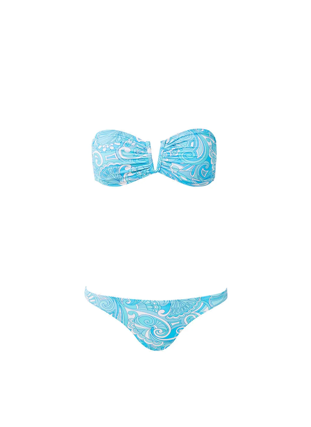 Alba Blue Mirage Bikini sold by Melissa Odabash