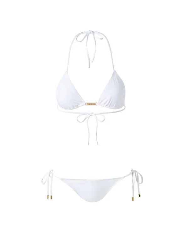 Andorra White Bikini sold by Melissa Odabash