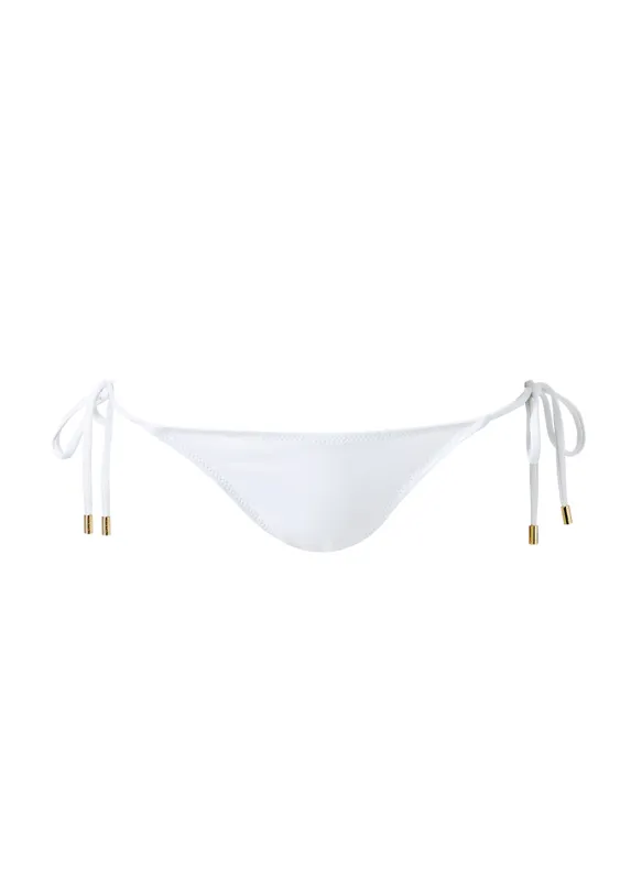 Andorra White Bikini Bottom sold by Melissa Odabash