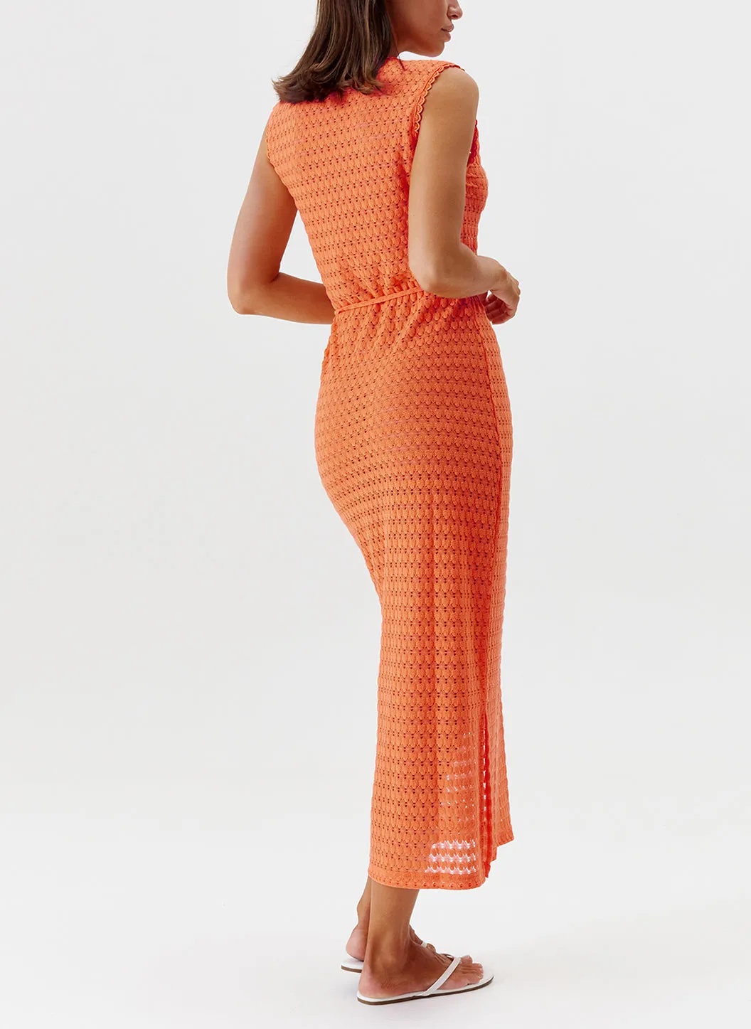Annabel Orange Dress sold by Melissa Odabash product image thumbnail 4