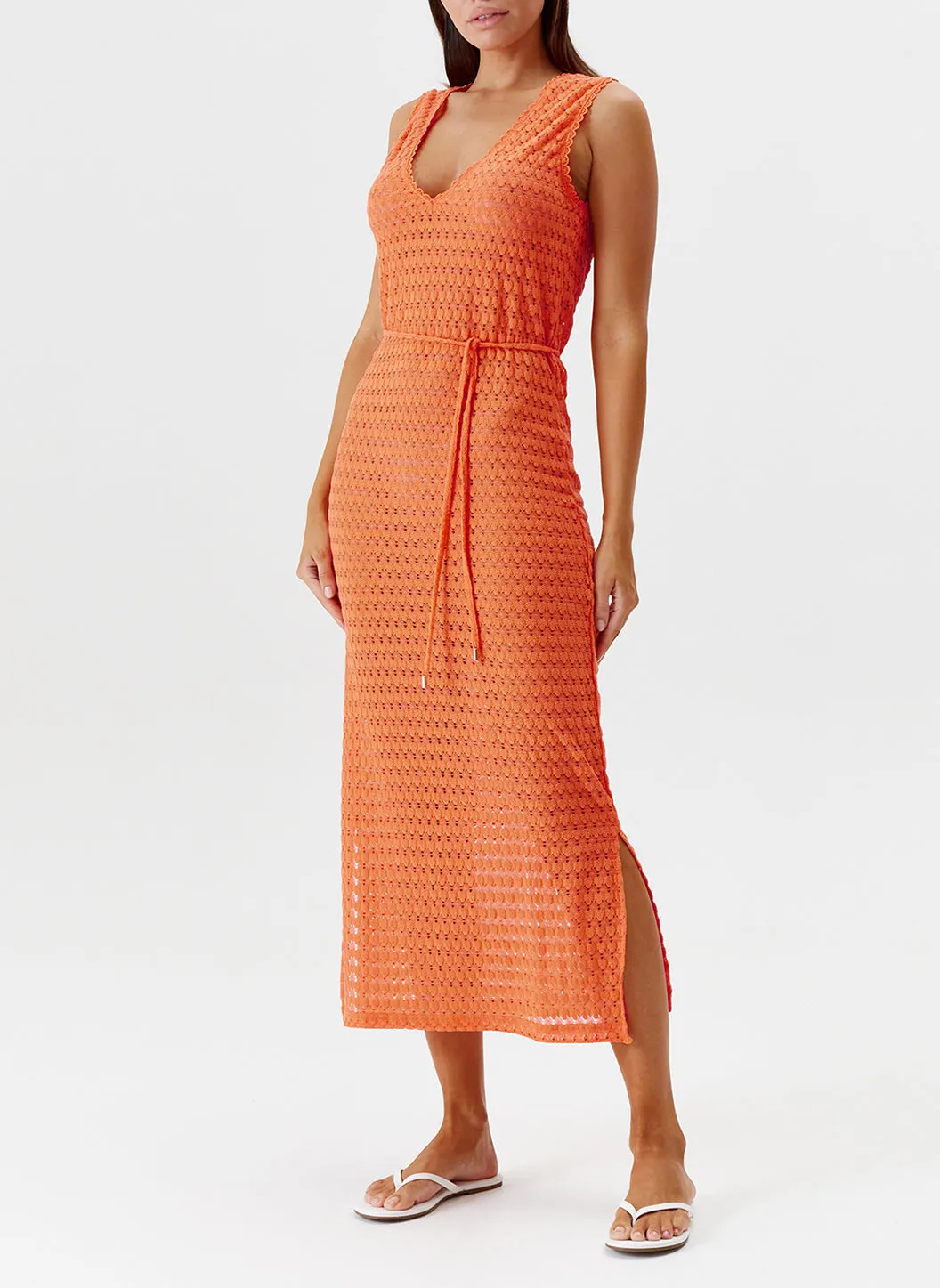 Annabel Orange Dress sold by Melissa Odabash product image thumbnail 3