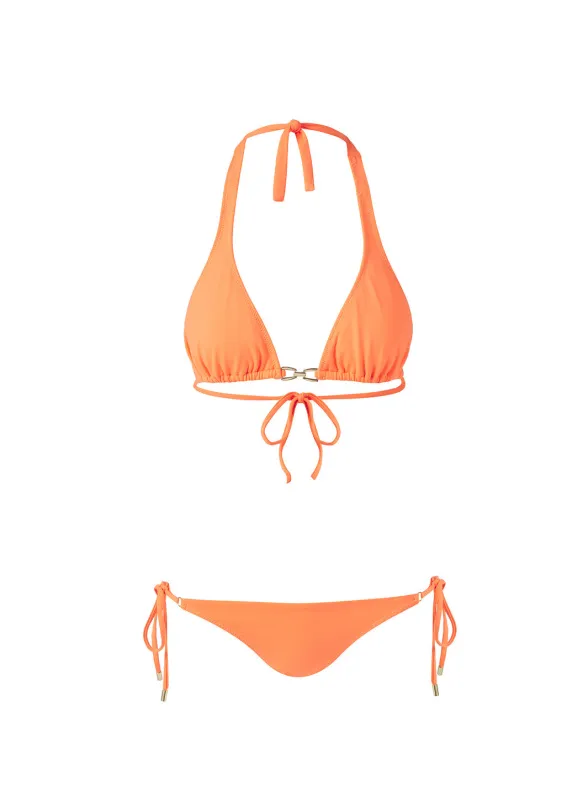 Antibes Orange Bikini sold by Melissa Odabash