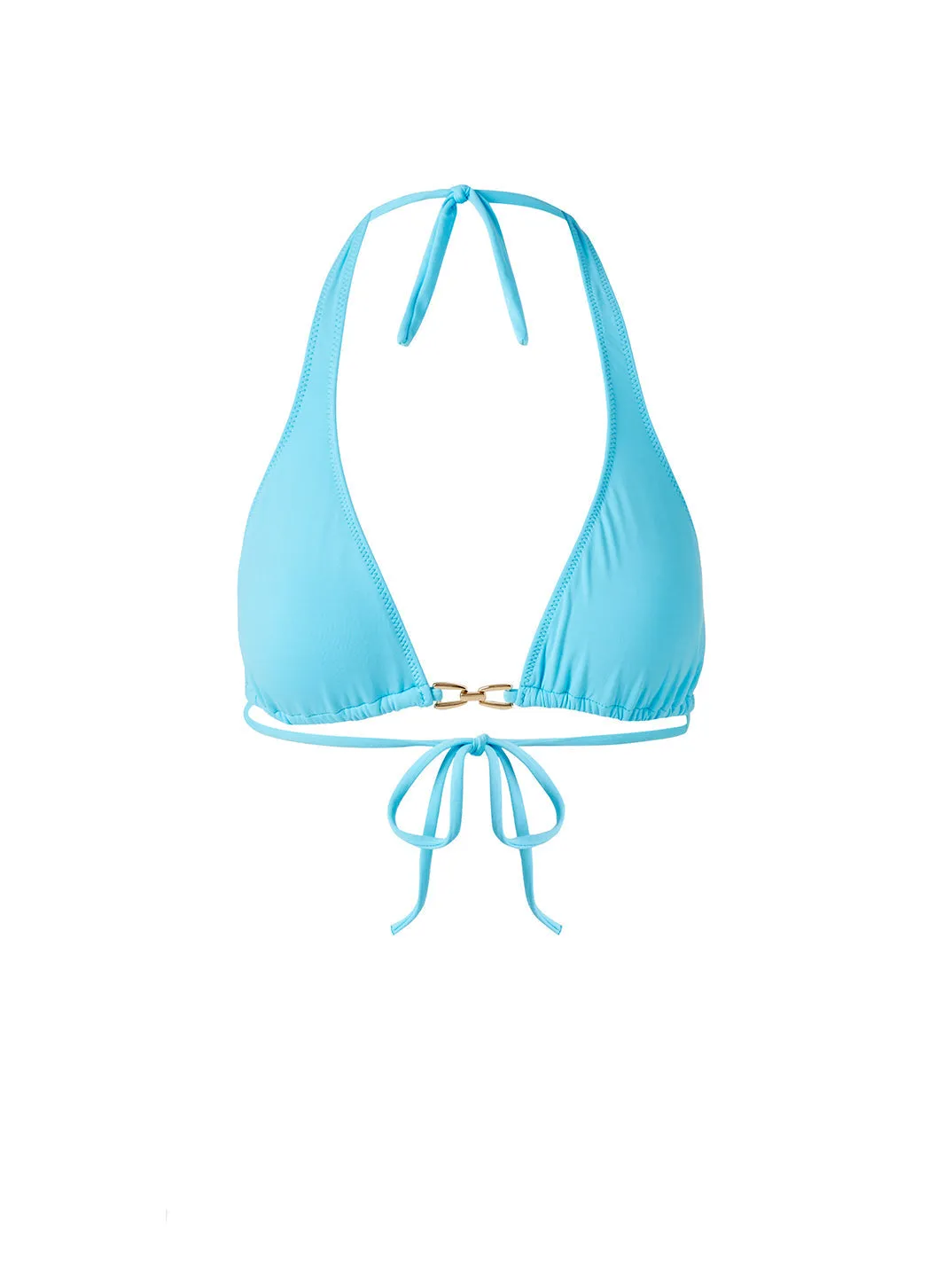 Antibes Turquoise Bikini Top sold by Melissa Odabash