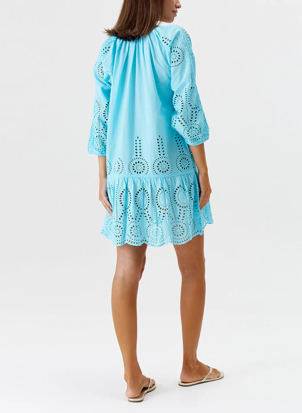 Ashley Turquoise Kaftan sold by Melissa Odabash product image thumbnail 4