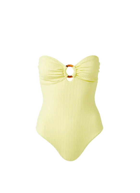 Barbuda Sunray Ribbed Swimsuit sold by Melissa Odabash
