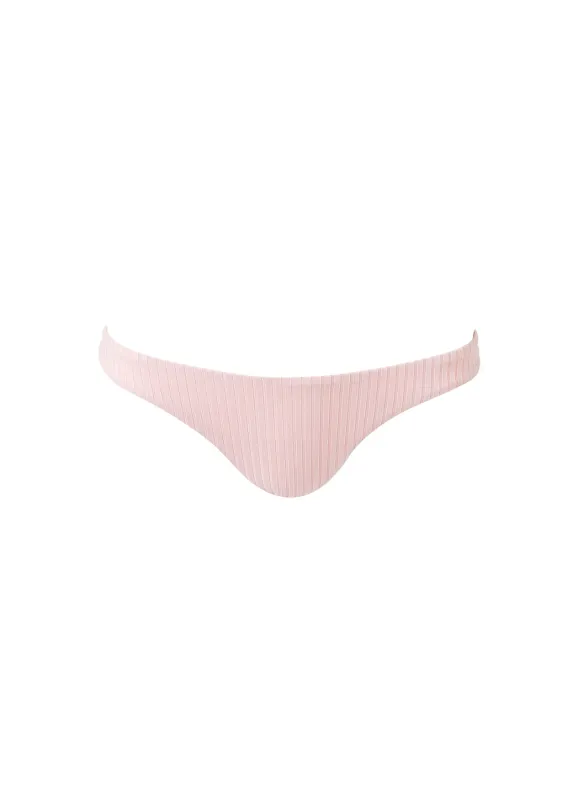 Brisbane Rose Ribbed Bikini Bottom sold by Melissa Odabash