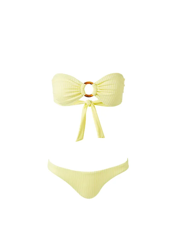 Brisbane Sunray Ribbed Bikini sold by Melissa Odabash