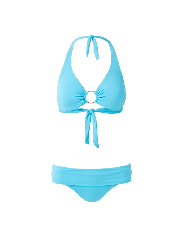 Brussels Turquoise Bikini sold by Melissa Odabash