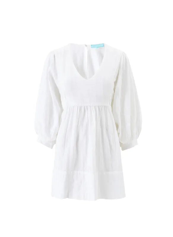 Camilla White Dress made by Melissa Odabash