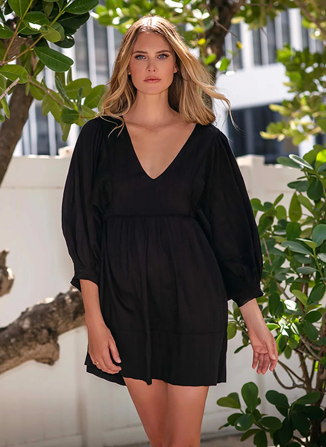 Camilla Black Dress sold by Melissa Odabash product image thumbnail 3