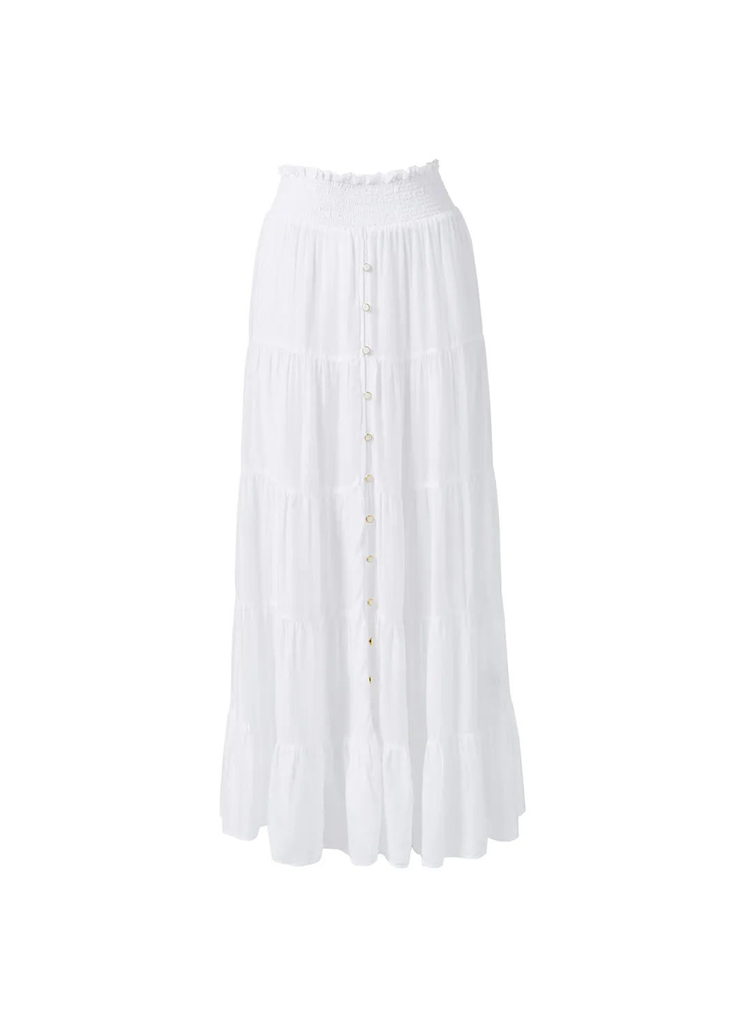 Dee White Skirt sold by Melissa Odabash