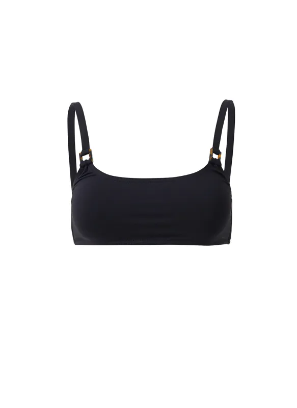 Ecuador Black Bikini Top sold by Melissa Odabash