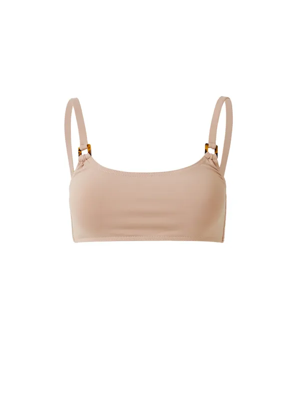 Ecuador Tan Bikini Top sold by Melissa Odabash