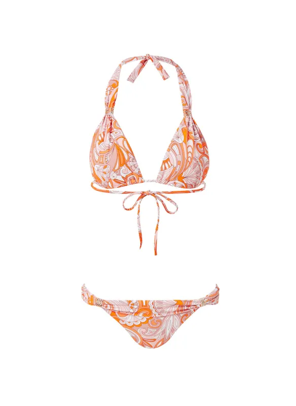 Grenada Orange Mirage Bikini sold by Melissa Odabash