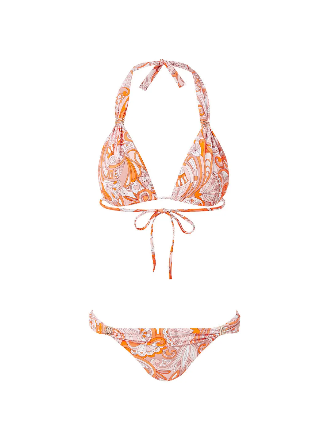 Grenada Orange Mirage Bikini sold by Melissa Odabash