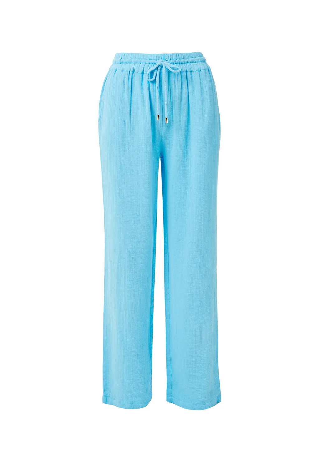 Krissy Turquoise Trousers sold by Melissa Odabash