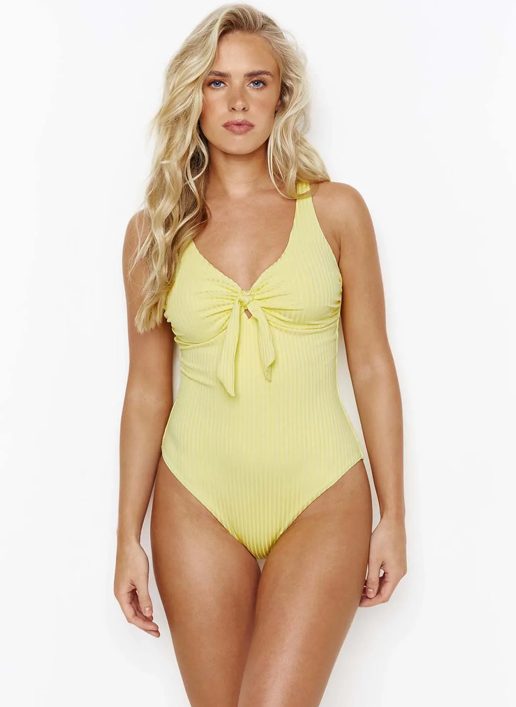 Lisbon sunray Ribbed Swimsuit sold by Melissa Odabash product image thumbnail 2