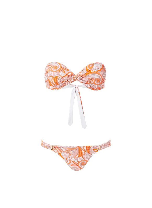 Martinique Orange Mirage Bikini sold by Melissa Odabash